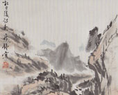 钱瘦铁-杜少陵诗意